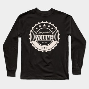 Reasonable Volume Spirit tee Long Sleeve T-Shirt